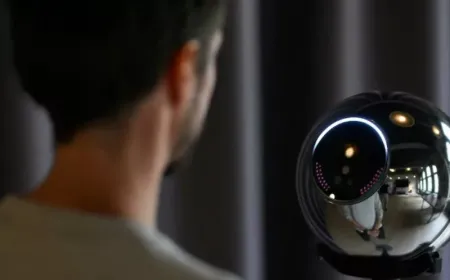 Tools for Humanity demonstrates its biometric verification platform at its corporate headquarters.