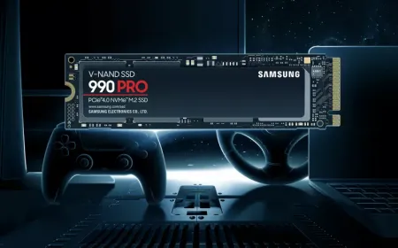 Samsung 990 Pro solid state drive packaging