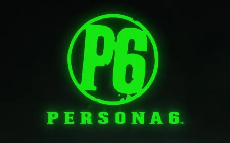 This artwork depicts Persona 6 and highlights its supernatural horror tone across PlayStation 5, Xbox Series, and PC.