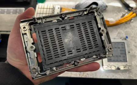 Enlarged AMD SP7 and Intel LGA9324-1 server sockets support higher core counts and require liquid cooling infrastructure.