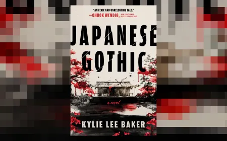 The book cover displays gothic architectural imagery alongside dual timeline motifs.