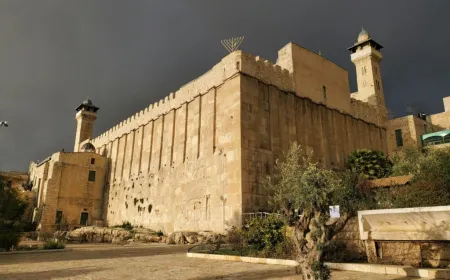 Administrative authority over a Hebron holy site has transferred from Palestinian municipal control to an Israeli committee.