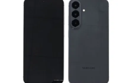 Leaked render of the Samsung Galaxy S26 FE highlights slimmer bezels and a refined chassis design.