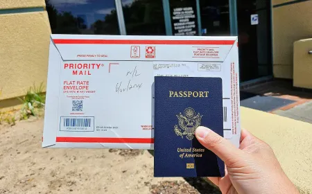 A graphic displays stacked passports and cloud servers to illustrate a major Spanish data breach.