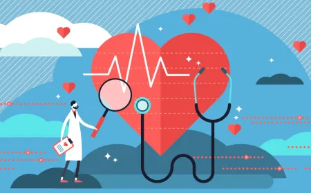 Medical professional analyzing an AI digital twin model to assess gender equity in cardiovascular treatment.