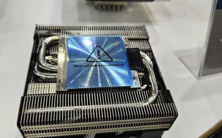 Scythe Shuriken 3 top-flow CPU cooler for compact builds at Computex 2026