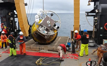 Deep-sea monitoring instruments track marine data in Alaskan waters for the decommissioned Ocean Observatories Initiative.