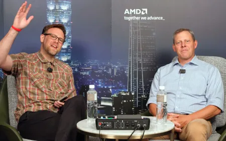 AMD Corporate Vice President David McAfee discusses Ryzen, Radeon, and AM4 at Computex.
