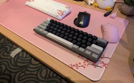 Corsair showcases new gaming peripherals, including a compact keyboard, wireless mouse, and headsets, at Computex 2026.