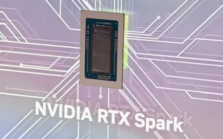 Nvidia RTX Spark architecture diagram showing the Grace CPU and Blackwell GPU integration for Windows laptops.