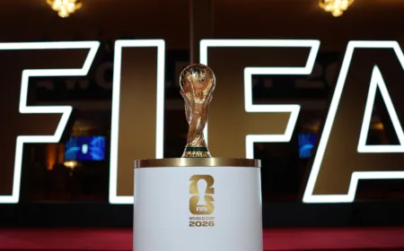 Cybersecurity concept shows fraudulent networks targeting FIFA World Cup 2026 financial infrastructure