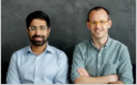 Airspeed leadership team members gather to announce their $20 million Series A funding round.