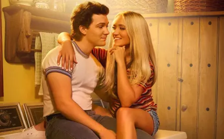 Official season three promotional poster for Georgie and Mandy First Marriage featuring the cast