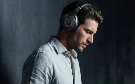 Focal Bathys MG headphones are shown in the Graphen Gray finish.
