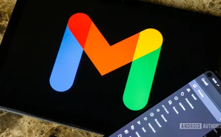 The Gmail interface displays AI generated email summaries across Android, iOS, and web.