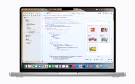 Xcode 27 agentic coding interface with integrated AI models and advanced intelligence frameworks.