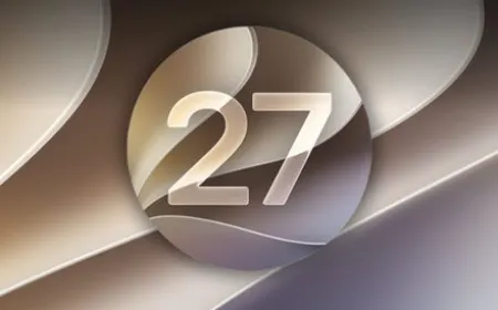 The macOS 27 Golden Gate interface displays the standalone Siri application alongside updated Liquid Glass design elements.
