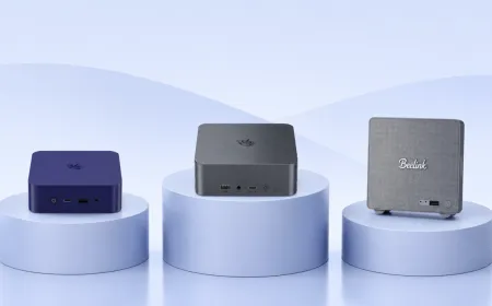 The Beelink Wildcat Lake mini PCs feature standard 10GbE LAN ports on the EQ, EQi, and ME Pro-2 models.