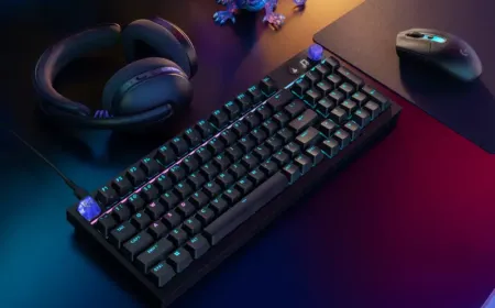 Logitech G305 X Superlight mouse and G316 X 98 keyboard displayed together on a desk surface.