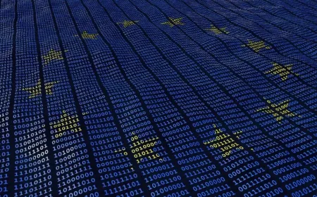 This graphic illustrates US export controls on Anthropic models and the EU's push for digital sovereignty.