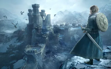 The screenshot shows the Dragon's Dogma 2 Dark Arisen expansion region Norgan with newly added gear.