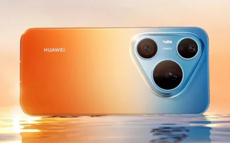 The smartphone highlights upgraded audio output and advanced imaging hardware components.
