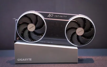 Gigabyte Infinity RTX 50-series graphics cards feature a unified shroud design and enhanced thermal management architecture.
