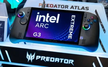 MSI Claw and Acer Predator Atlas handhelds feature Intel Arc G3 Extreme at Computex.