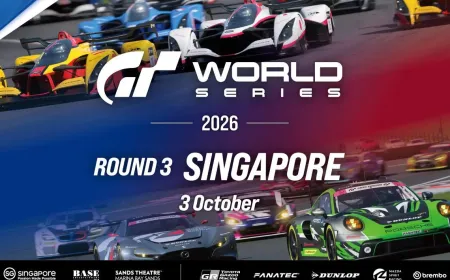 Gran Turismo World Series round three at Marina Bay Sands during the Singapore Grand Prix season