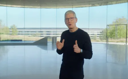 Apple developers review privacy-focused AI features during a technical briefing on Apple Intelligence.