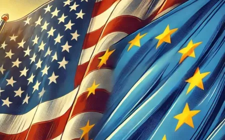 US and EU officials reviewing forced labor tariff compliance under the Turnberry trade agreement