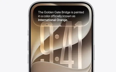 Apple devices display the Apple Intelligence interface during a software update rollout.