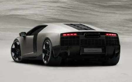 Audi Nuvolari hybrid supercar with a carbon-fiber chassis, F1 aerodynamics, and a 4.0-liter V8 engine with three electric...