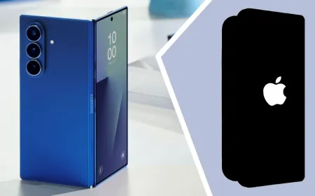iOS 27 beta code references illustrating foldable display mechanics for Apple's upcoming folding smartphone.