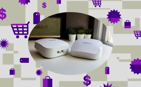 Eero Pro 6E mesh router three-pack