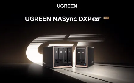 Ugreen NASync DXP GT network-attached storage device with multiple drive bays