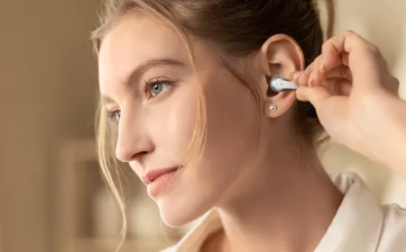 Shokz OpenDots 2 and OpenDots Air clip-on headphones with dual drivers and AI call noise reduction.