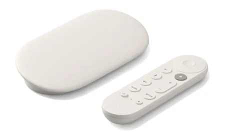 A dedicated 4K streaming device connects to a television to improve media playback.