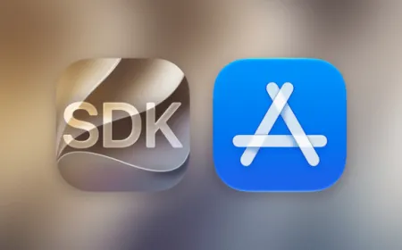 The Apple App Store interface displays updated developer tools and discovery features.