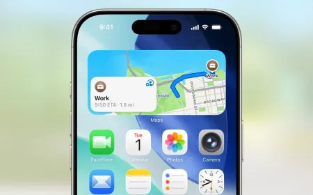 The graphic shows iOS 27 interface customization and App Library folder organization features.