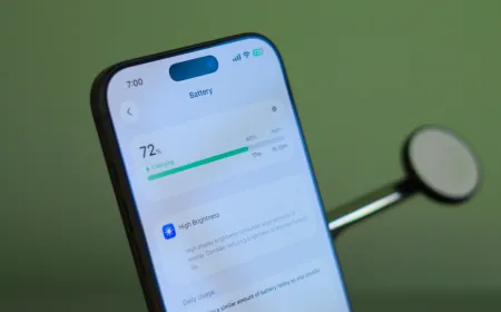 The graphic shows technical specifications for the iPhone 18 Pro battery capacity and efficiency metrics.