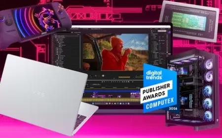 This hardware setup demonstrates unified memory architecture and integrated thermal systems at Computex 2026.