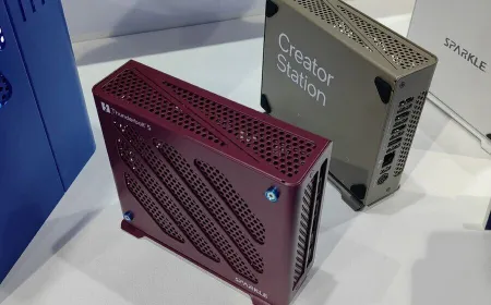 Sparkle eGPU enclosures displayed at Computex 2026 demonstrate modular power delivery and thermal design features.