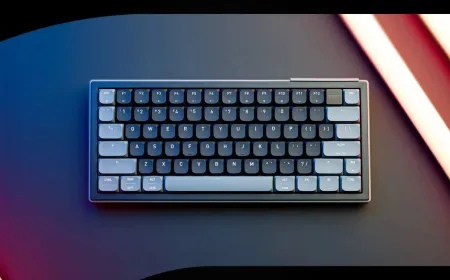 The Cherry XTRFY K63W Pro Compact keyboard features an eight thousand hertz polling rate and Ultra-Wideband connectivity.