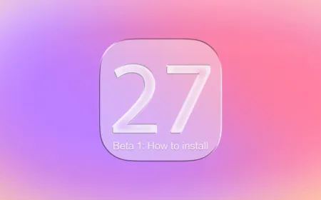 The screen shows the iOS beta software update profile installation interface.