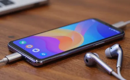 A modern flagship Android smartphone displays advanced hardware specifications and extended software support.