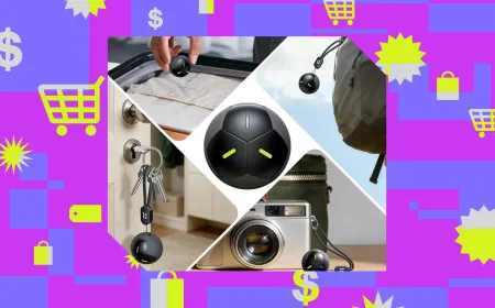 The Ugreen FineTrack 2 is a compact Bluetooth tracker with a glow-in-the-dark casing and a loud built-in alarm.