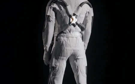 Liquid Cooling and Ventilation Garment circulates cold water through tubes to manage astronaut heat during Artemis IV.