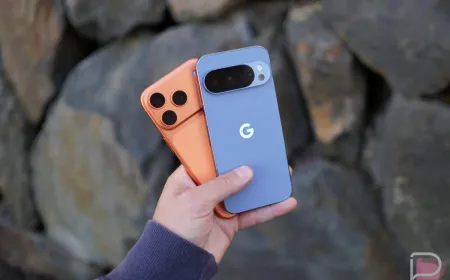A Pixel 10 Pro smartphone sits beside retail pricing charts and discount trend indicators.