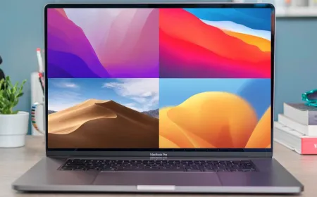 This timeline graphic displays macOS version releases from Mac OS X Cheetah to macOS Tahoe.